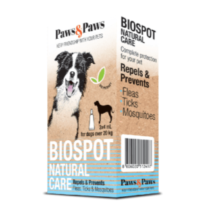 Paws & Paws Biospot Natural Care za Psa 3x4ml -za pse preko 20kg