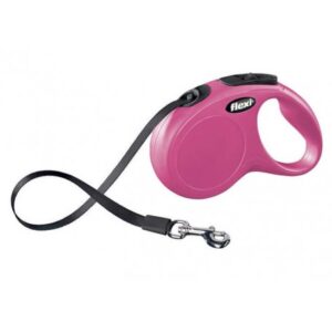 Povodac FLEXI XS traka 3m pink (max 12kg)