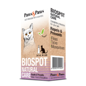 Paws & Paws Biospot Natural Care za Mačke 3x1ml