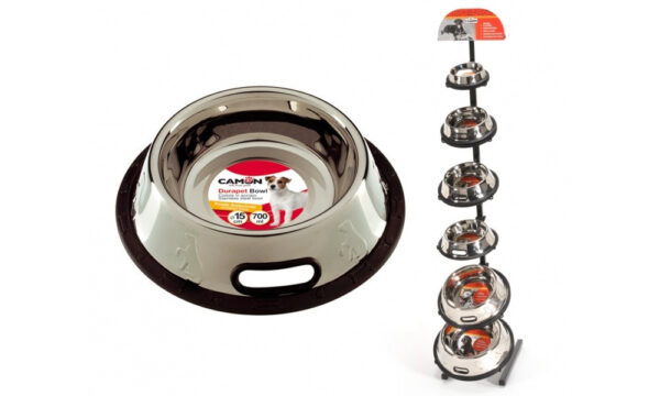 Posuda za hranu i vodu metalna 1500ml