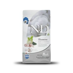 N&D white dog brancin/spiur/komorac ADULT MINI 2,5kg