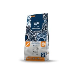 VIDA NATIVA Losos sa muškantnom tikvom 2kg za male rase