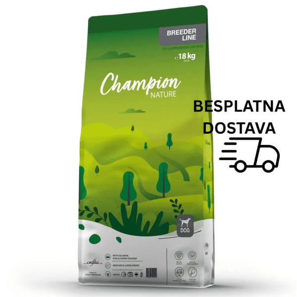Your paragraph text (1) Champion nature ADULT 18kg piletina i ćuretina