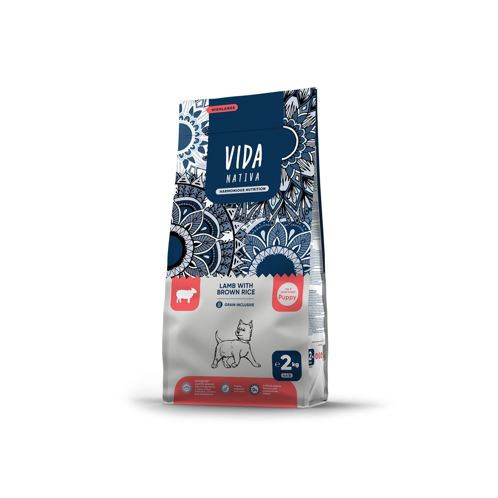 Vida Nativa jagnjetina i smeđa riža toy&small PUPPY 2kg